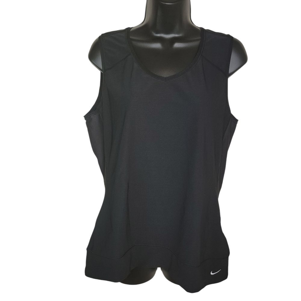 Nike Black fit dry Activewear Tank Top Size Large